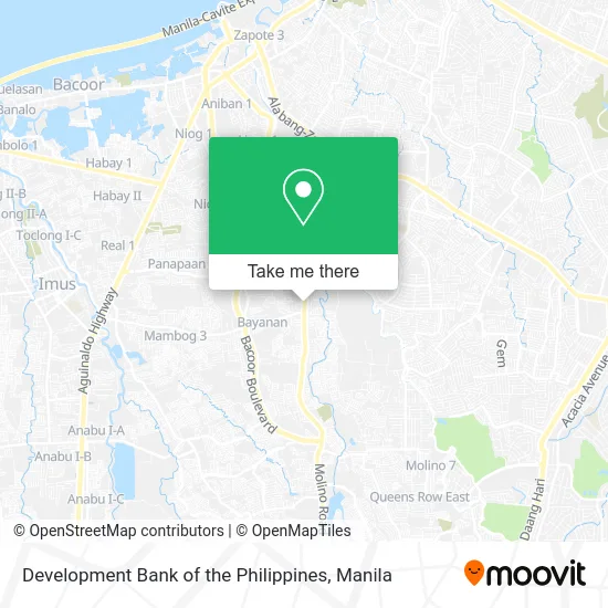 Development Bank of the Philippines map