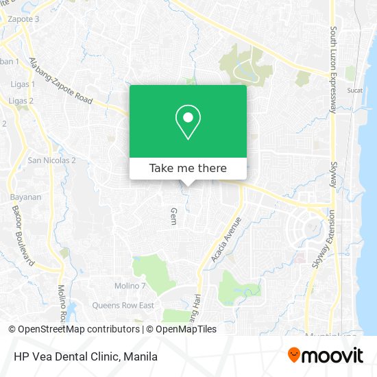 HP Vea Dental Clinic map
