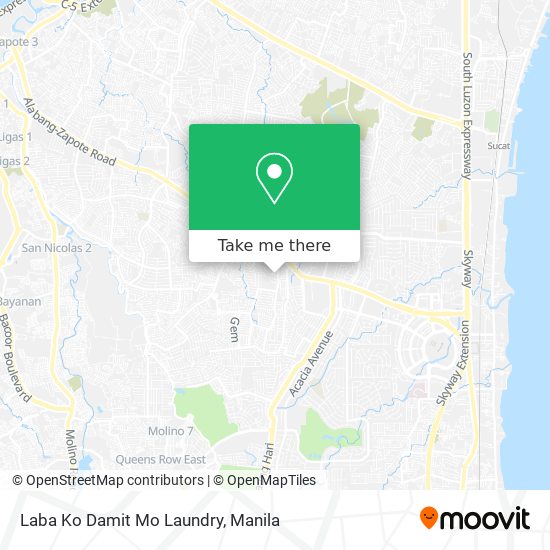 Laba Ko Damit Mo Laundry map