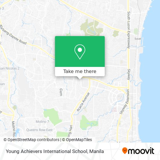 Young Achievers International School map