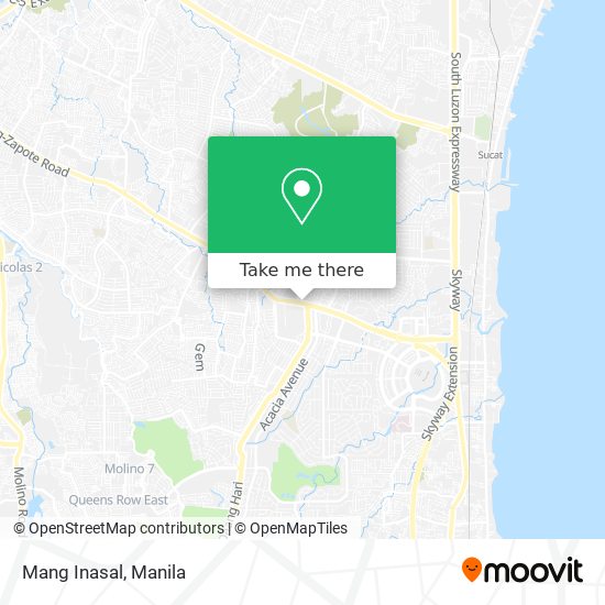 Mang Inasal map