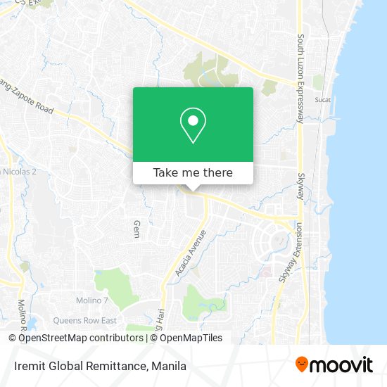 Iremit Global Remittance map