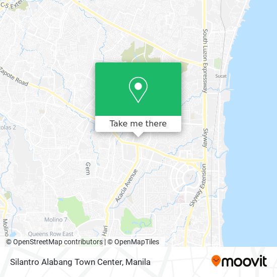 Silantro Alabang Town Center map