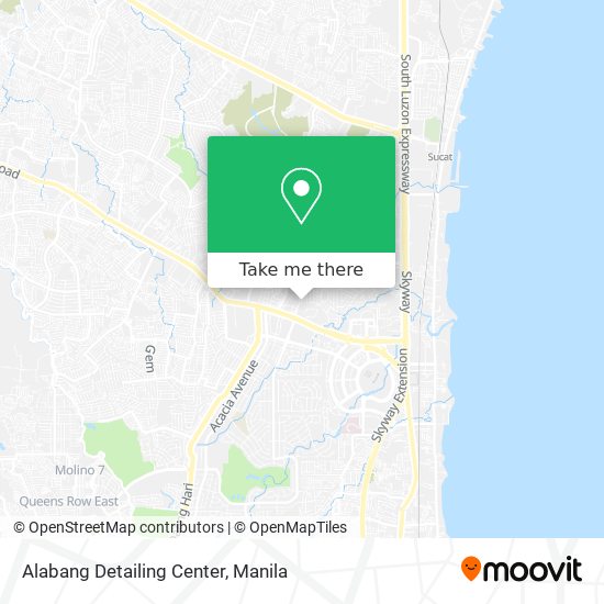 Alabang Detailing Center map