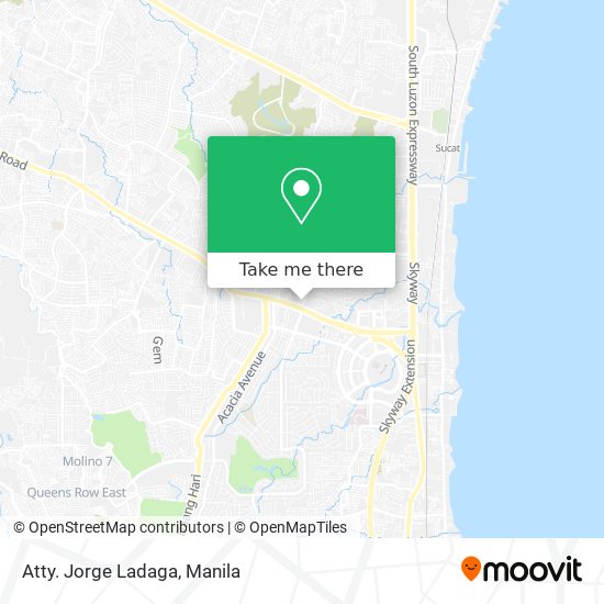 Atty. Jorge Ladaga map