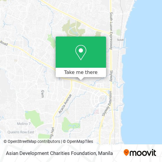 Asian Development Charities Foundation map