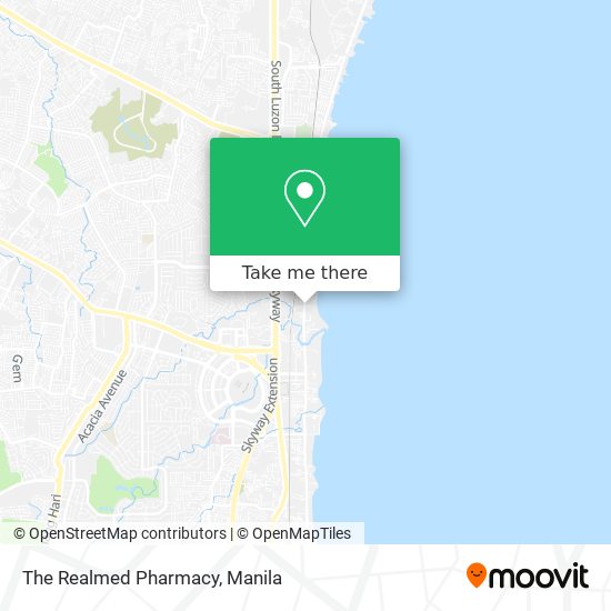 The Realmed Pharmacy map