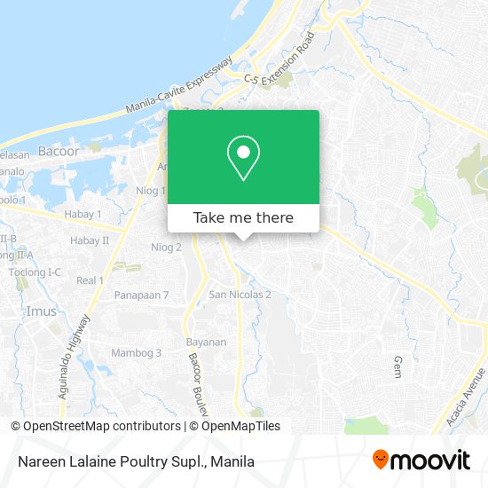 Nareen Lalaine Poultry Supl. map