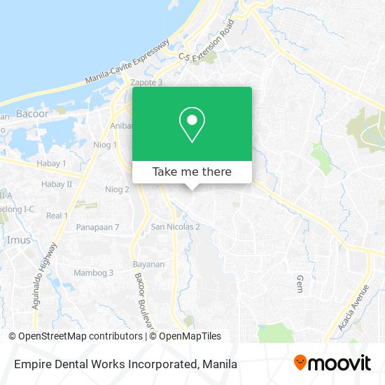 Empire Dental Works Incorporated map