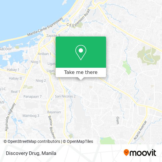 Discovery Drug map