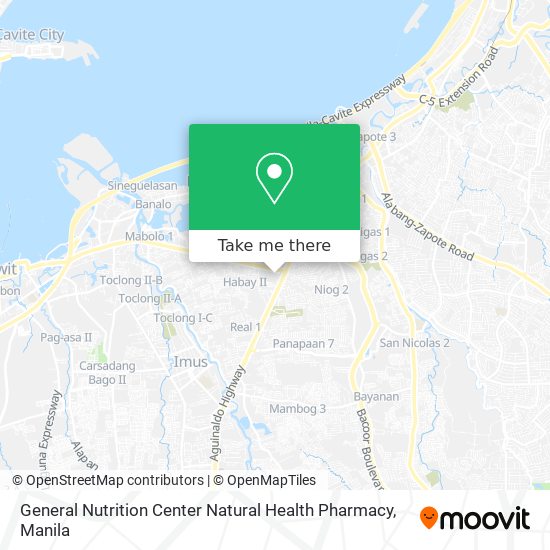 General Nutrition Center Natural Health Pharmacy map