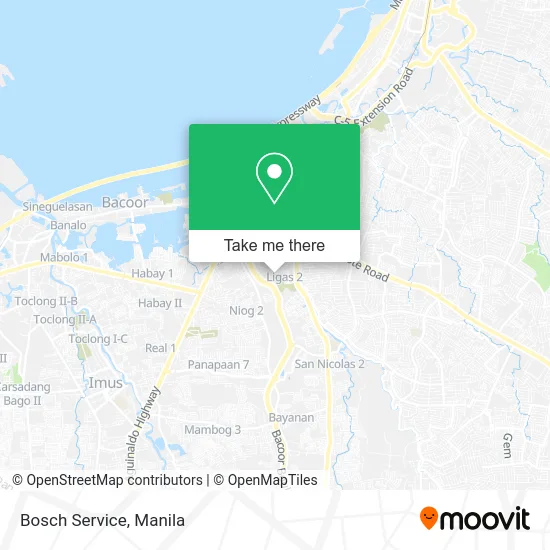 Bosch Service map