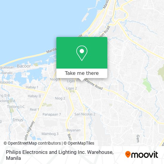 Philips Electronics and Lighting Inc. Warehouse map