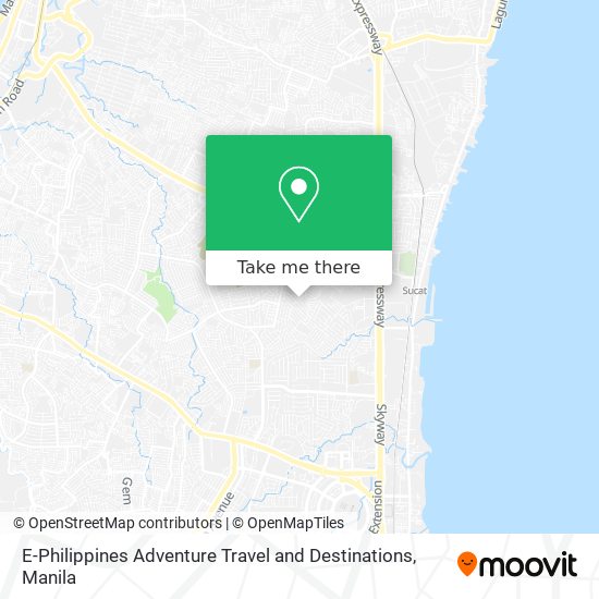 E-Philippines Adventure Travel and Destinations map