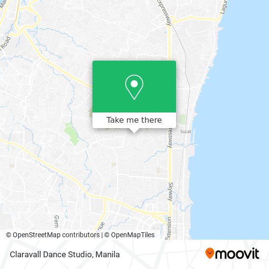 Claravall Dance Studio map