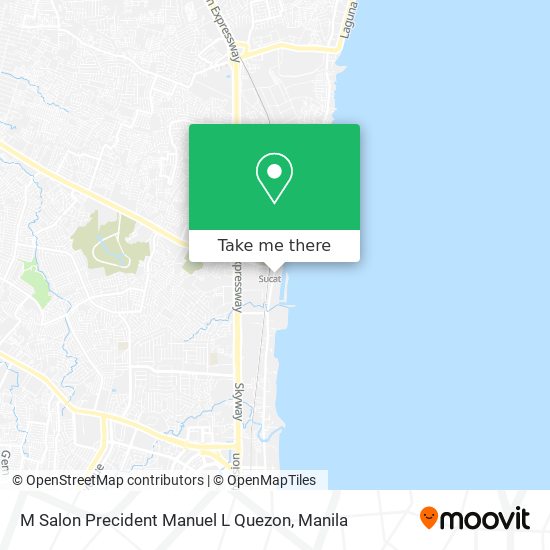 M Salon Precident Manuel L Quezon map