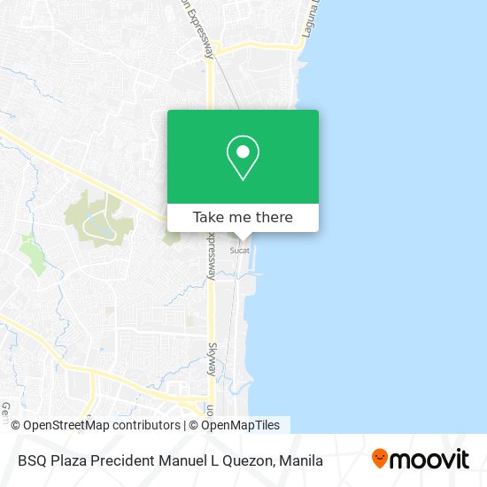 BSQ Plaza Precident Manuel L Quezon map