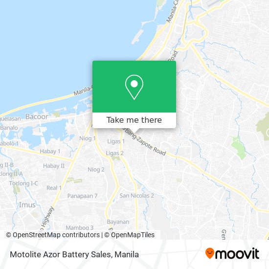 Motolite Azor Battery Sales map