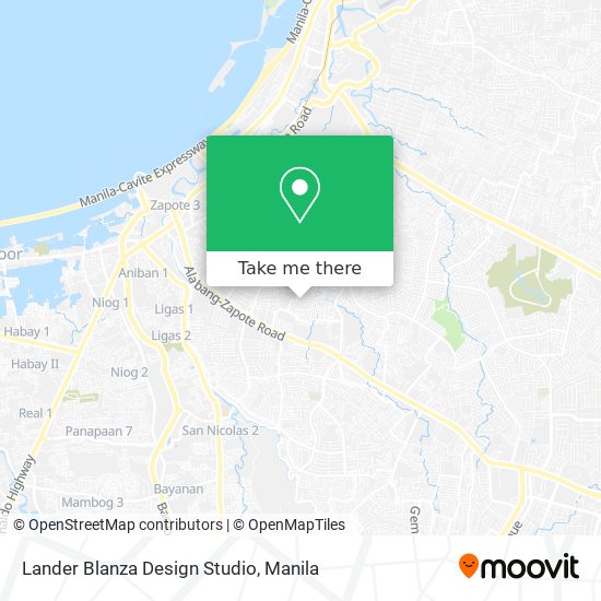 Lander Blanza Design Studio map