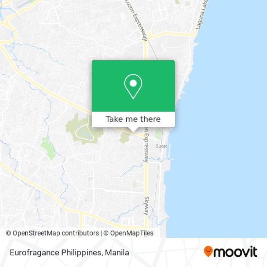 Eurofragance Philippines map