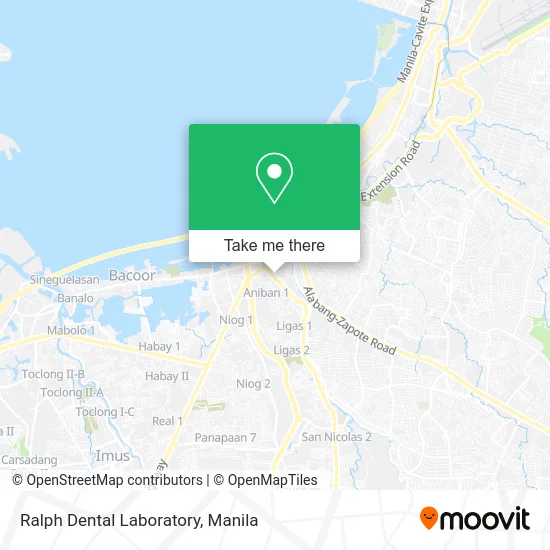 Ralph Dental Laboratory map