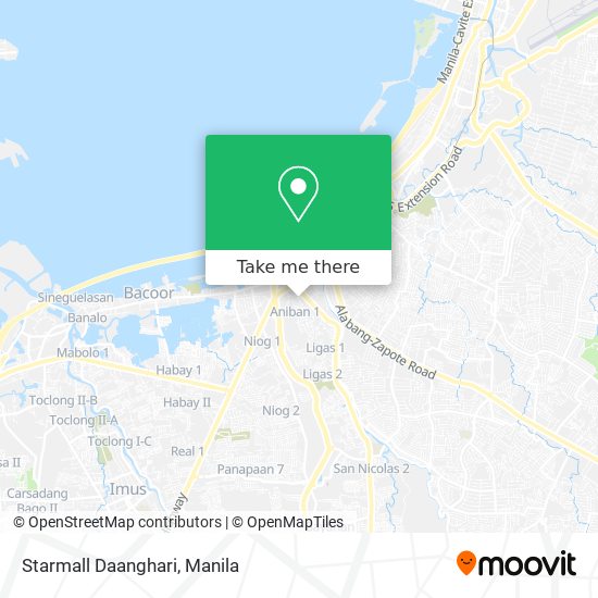 Starmall Daanghari map