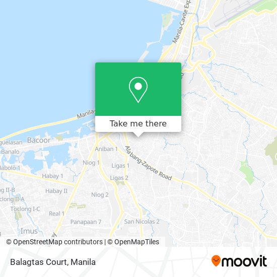 Balagtas Court map