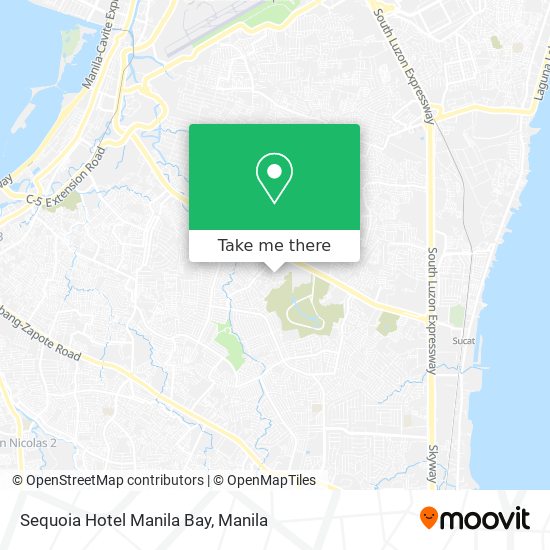 Sequoia Hotel Manila Bay map