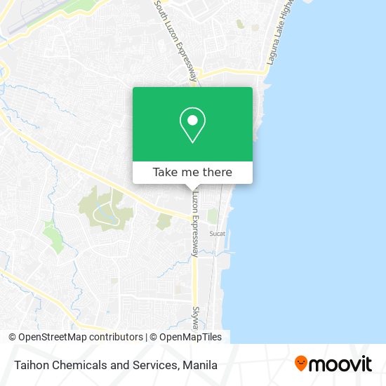 Taihon Chemicals and Services map