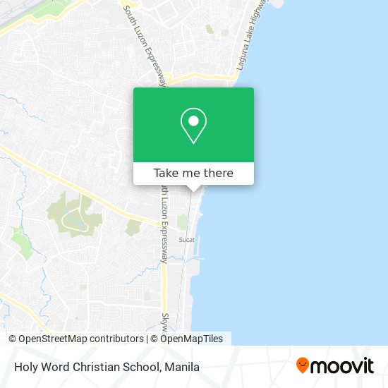Holy Word Christian School map