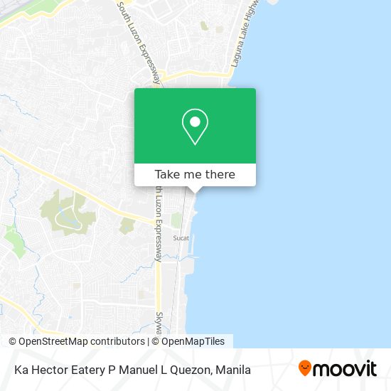 Ka Hector Eatery P Manuel L Quezon map