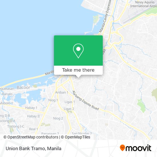 Union Bank Tramo map