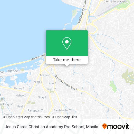 Jesus Cares Christian Academy Pre-School map