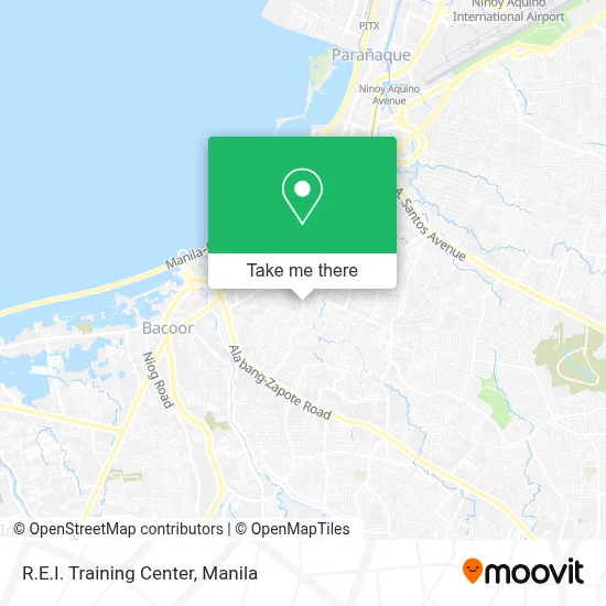 R.E.I. Training Center map