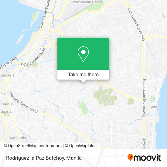 Rodriguez la Paz Batchoy map