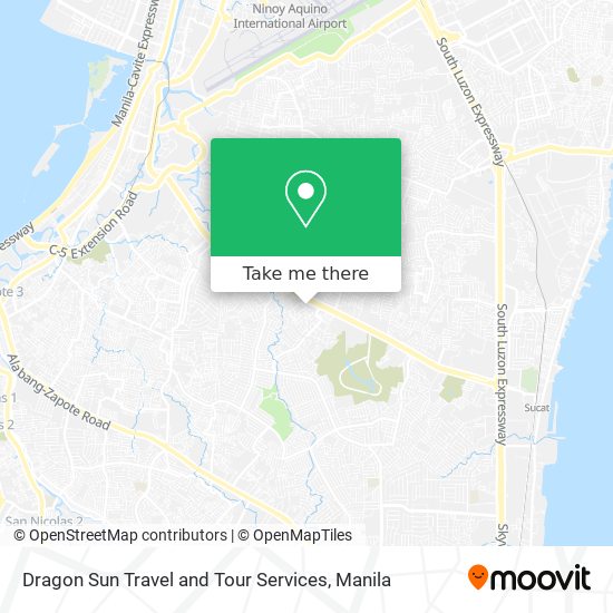 Dragon Sun Travel and Tour Services map