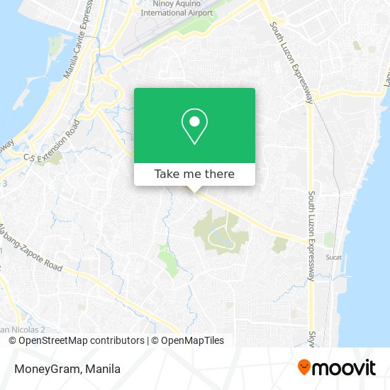 MoneyGram map