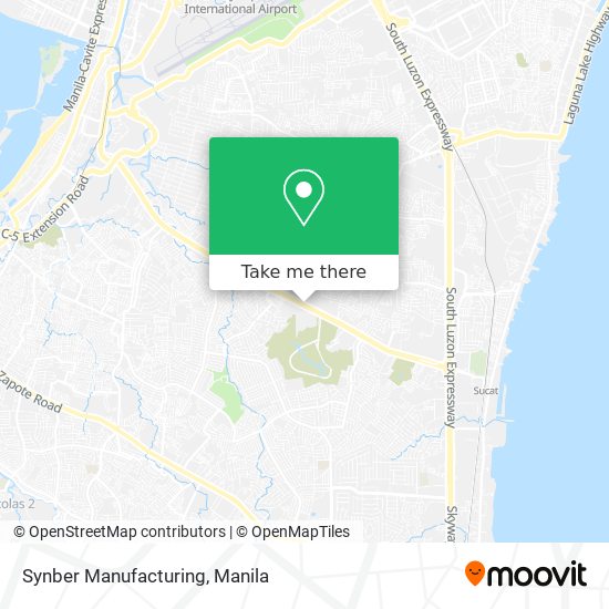 Synber Manufacturing map