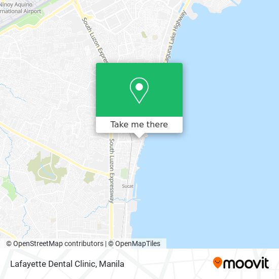 Lafayette Dental Clinic map