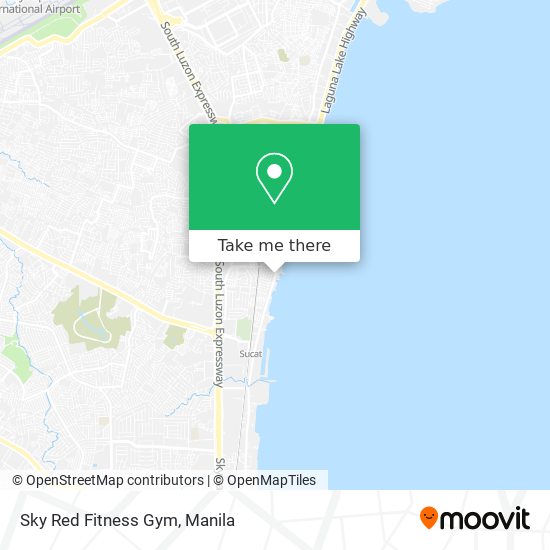 Sky Red Fitness Gym map