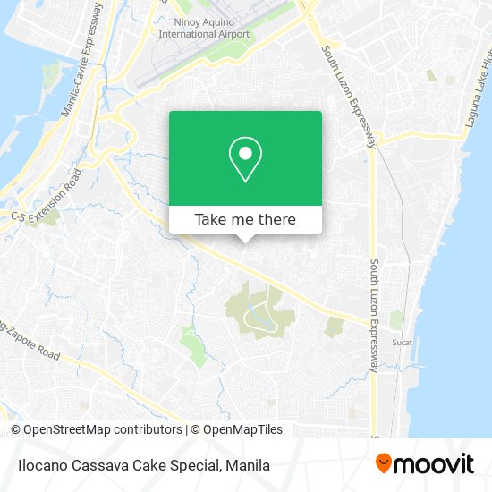 Ilocano Cassava Cake Special map