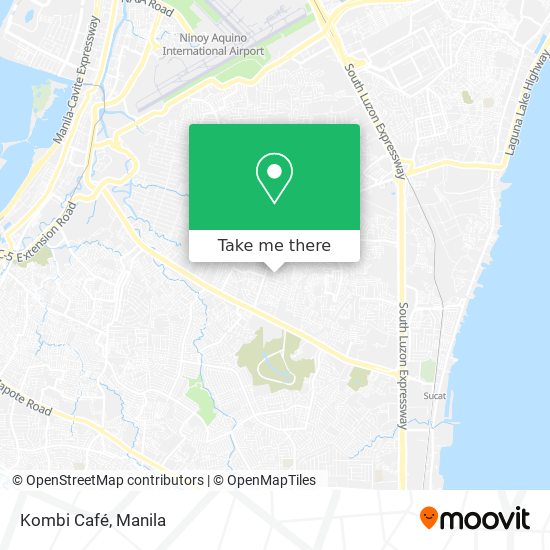 Kombi Café map