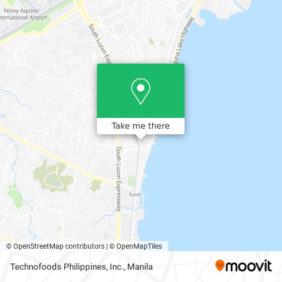 Technofoods Philippines, Inc. map