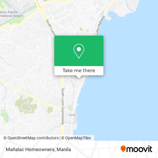 Mañalac Homeowners map