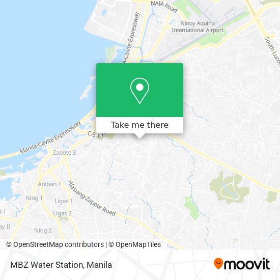 MBZ Water Station map