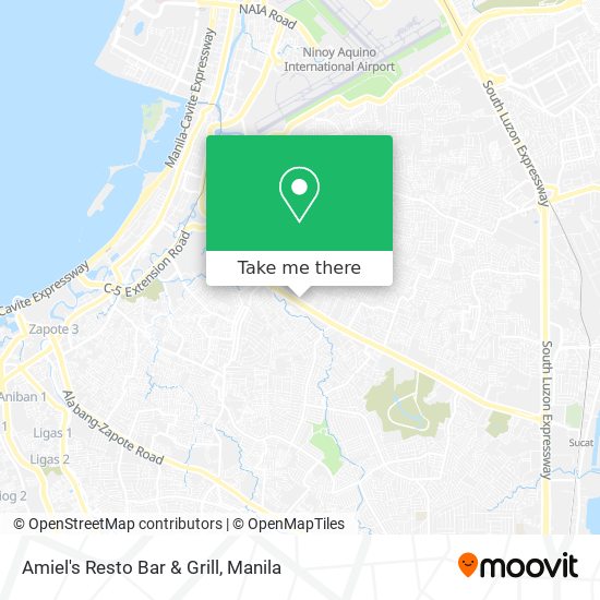 Amiel's Resto Bar & Grill map