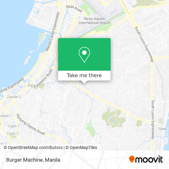 Burger Machine map