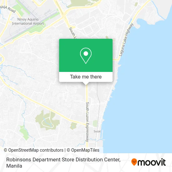 Robinsons Department Store Distribution Center map