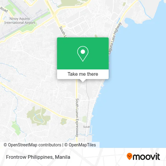 Frontrow Philippines map