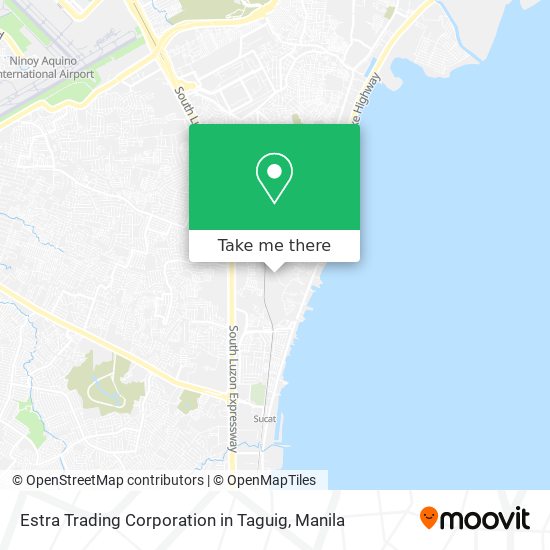 Estra Trading Corporation in Taguig map